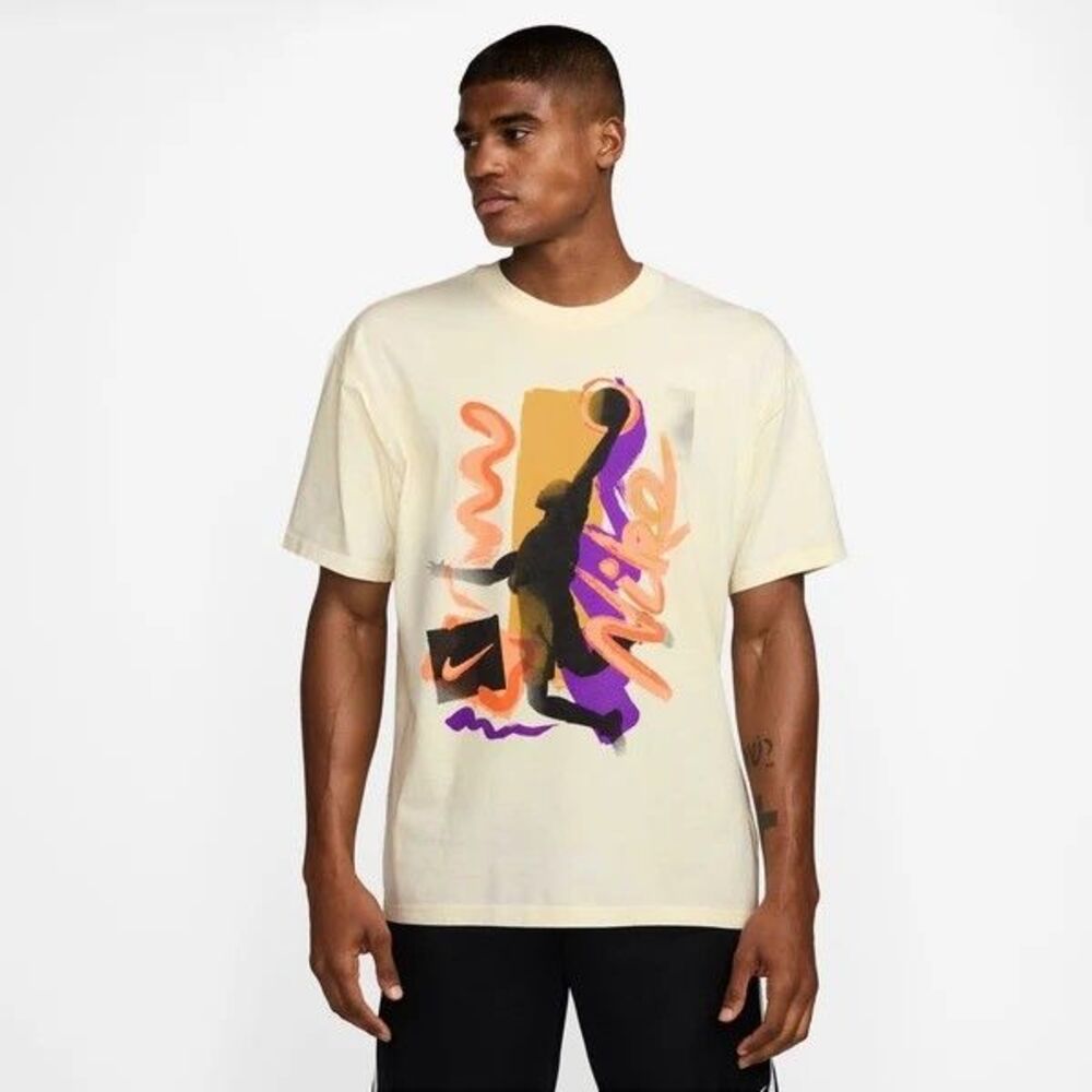 Nike Max90 Basketball T-Shirt Tee Short Sleeve Jordan Men's Size XXL HV1697-113